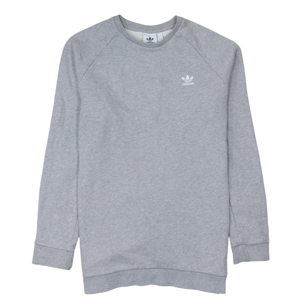 Adidas 90's Lightweight Crew Neck Sweatshirt Large Grey