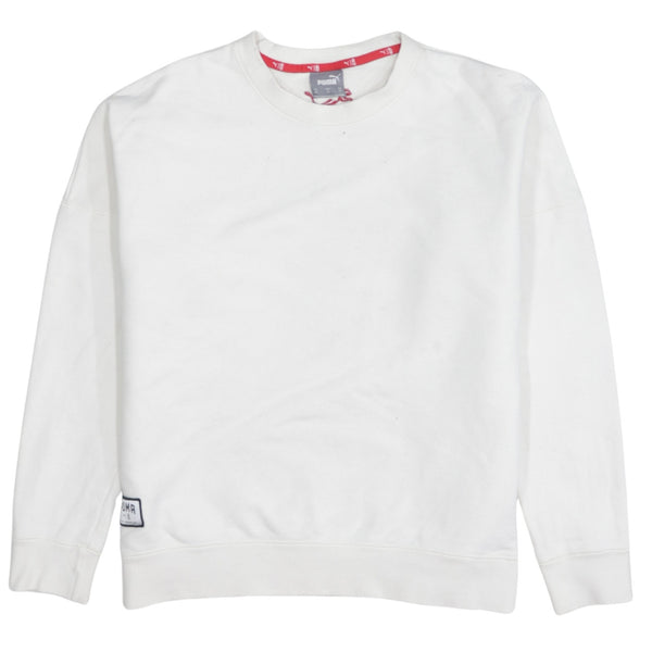 Puma 90's Lightweight Crew Neck Sweatshirt XSmall White