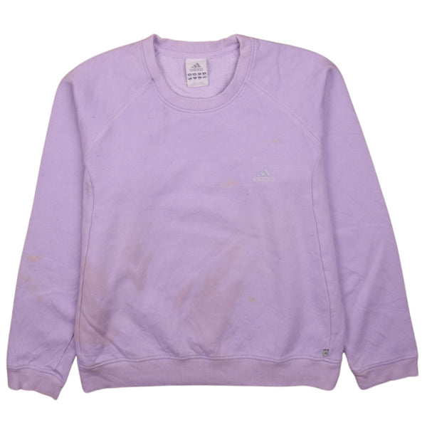 Adidas Vintage 90's Purple Heavyweight Crew Neck Sweatshirt M