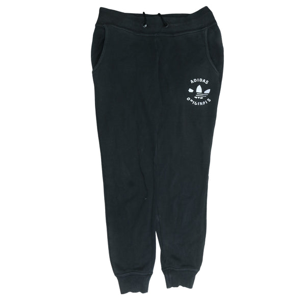 Adidas Vintage 90's Casual Joggers Sweatpants Women's XS Black