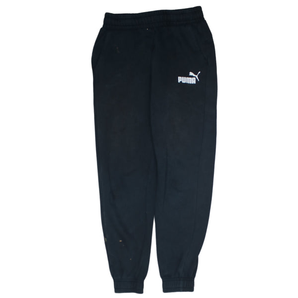 Puma 90's Rib Cuff Casual Joggers / Sweatpants Large Black