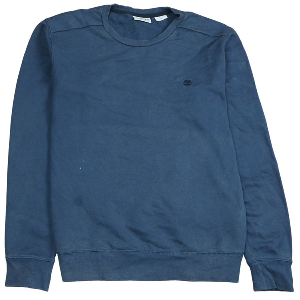 Timberland 90's Heavyweight Crew Neck Sweatshirt Medium Navy Blue