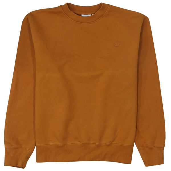 Adidas 90's Lightweight Crew Neck Sweatshirt Medium Orange