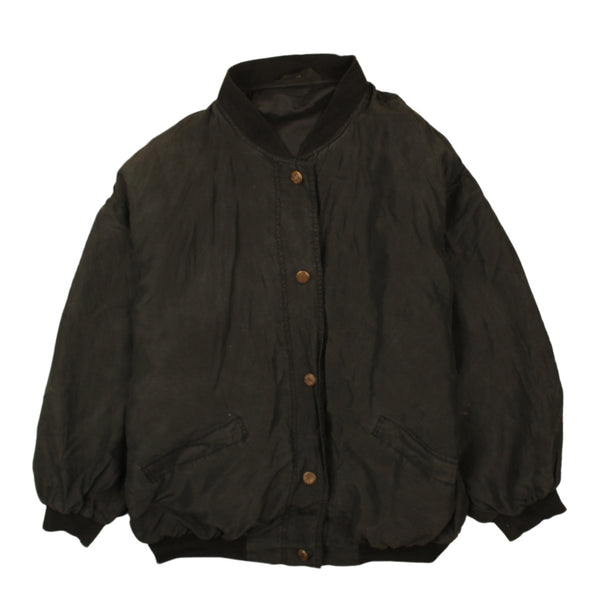 Vintage 90's Black Lightweight Windbreaker Active Jacket Men's XL