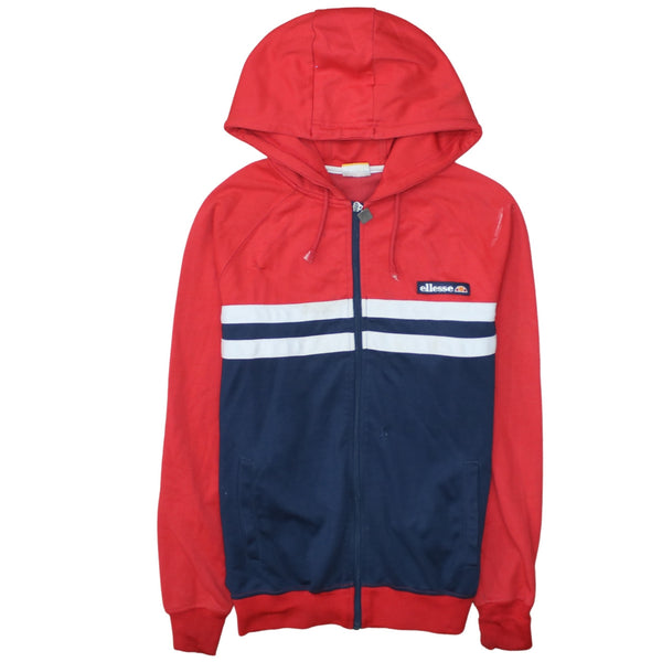 Ellesse 90's Lightweight Full Zip Up Hoodie Small  Navy Blue