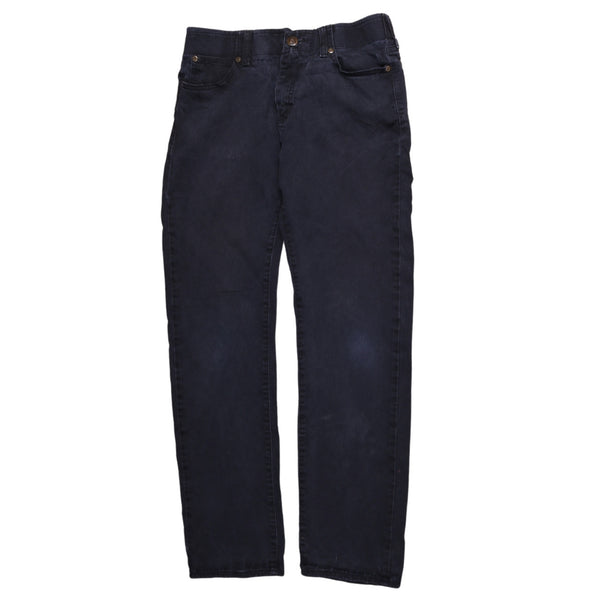 Lee Men's Vintage 90s Navy Blue Baggy Straight Leg Pants 30x30