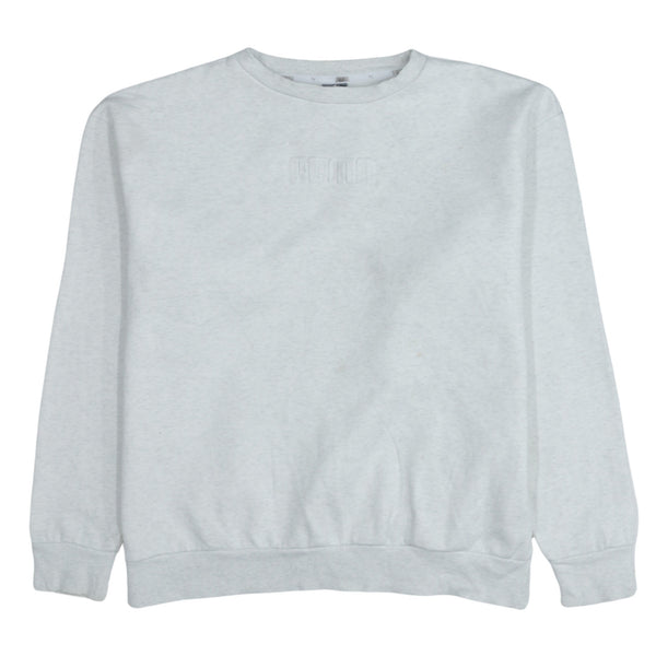 Puma 90's Lightweight Crew Neck Sweatshirt Large White