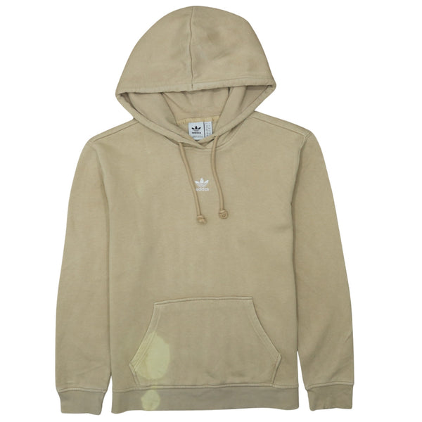 Adidas 90's Beige Cream Pullover Hoodie XLarge