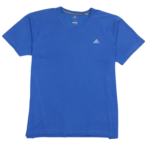 Adidas 90's Short Sleeves Crew Neck T Shirt XLarge  Blue