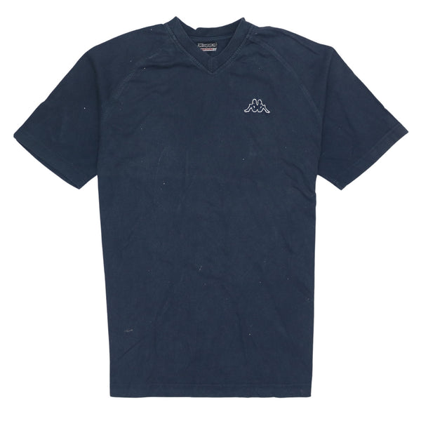 Vintage 90's Kappa Navy Blue Crew Neck T-Shirt Medium