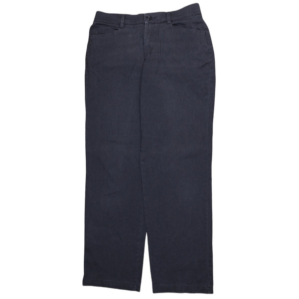 Lee Women's Vintage 90's Straight Leg Baggy Trousers Medium Grey