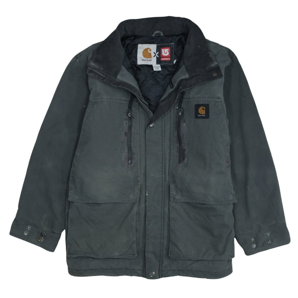 Carhartt 90's Heavyweight Full Zip Up Windbreaker Medium  Green