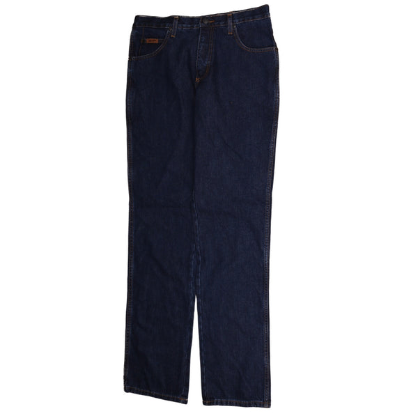 Wrangler 90's Vintage Men's Casual Pants Navy Blue Size 33