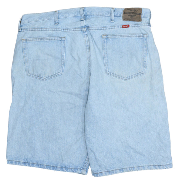 Wrangler 90's Baggy Chino Shorts Men's Size 40 Blue Cotton
