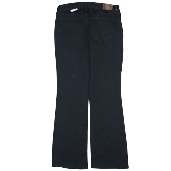 Lee 90's Lightwash Straight Leg Baggy Trousers / Pants 30 Black