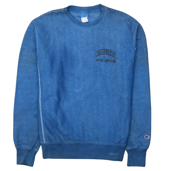 Champion 90's Lightweight Crew Neck Sweatshirt Medium Blue