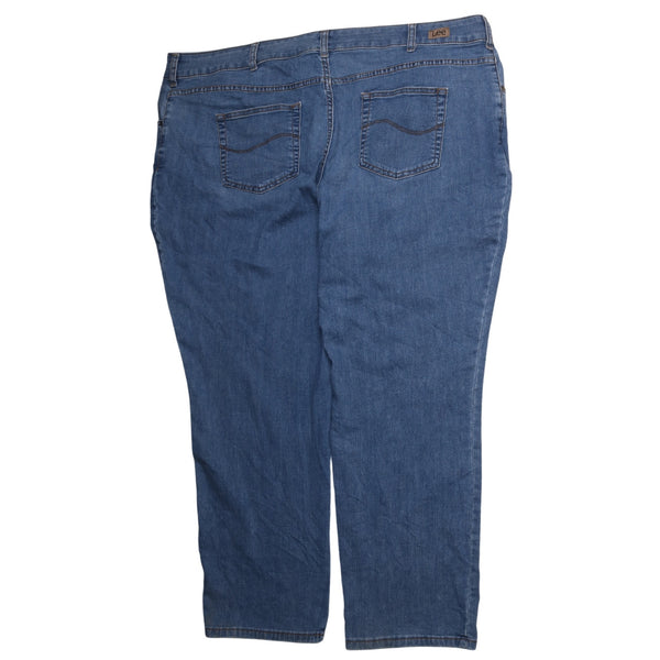 Lee Vintage 90's Men's Blue Straight Leg Baggy Trousers Pants 48