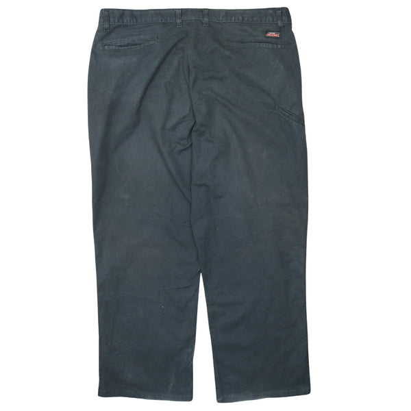 Dickies 90's Black Straight Leg Baggy Men's Trousers Pants Size 40