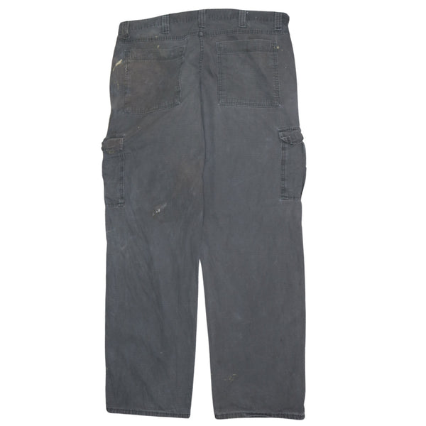 Wrangler 90's Straight Leg Baggy Trousers / Pants 38 Black