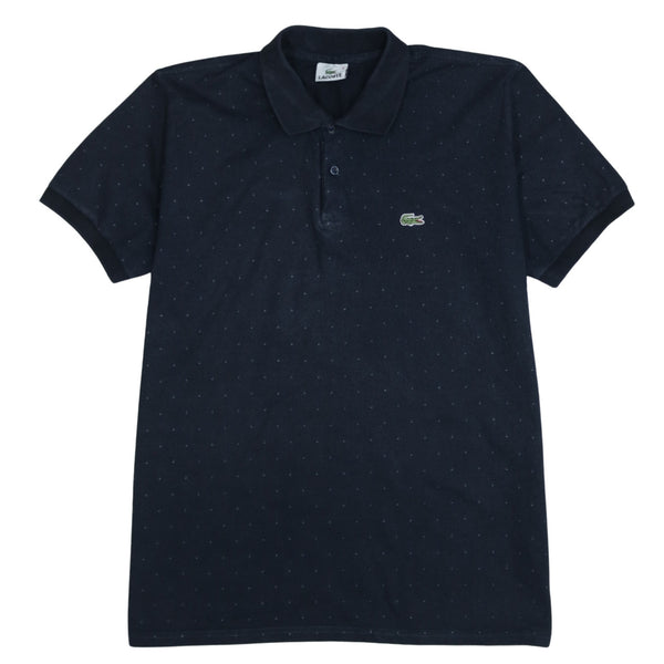 Vintage Lacoste 90's Navy Blue Polo Shirt Large Men's