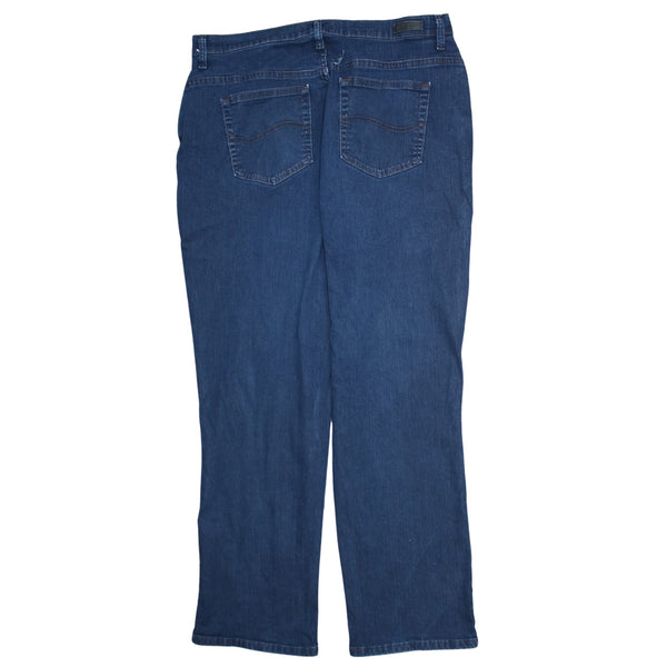 Lee 90's Relaxed Fit Straight Leg Baggy Jeans / Pants 40 Blue