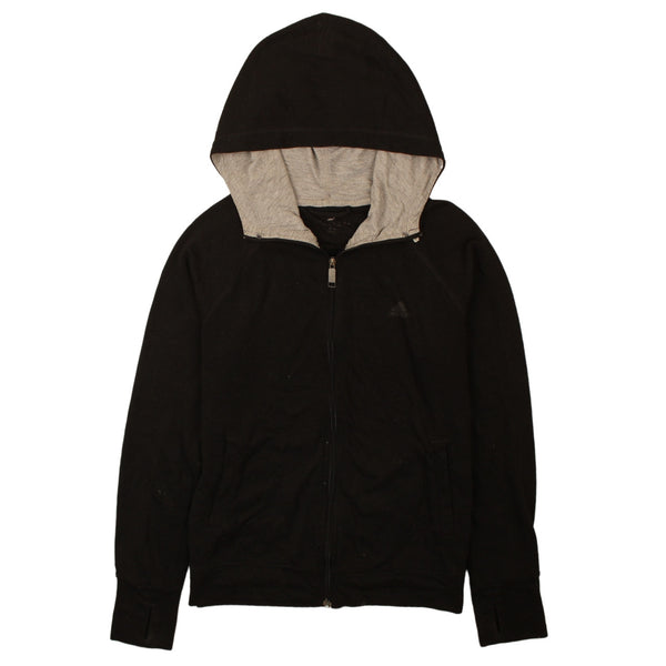 Adidas 90's Black Vintage Sportswear Full Zip Up Hoodie Men's XLarge