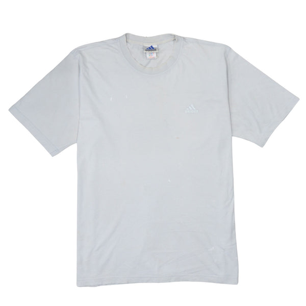 Adidas 90's Short Sleeves Crew Neck T Shirt XLarge Grey