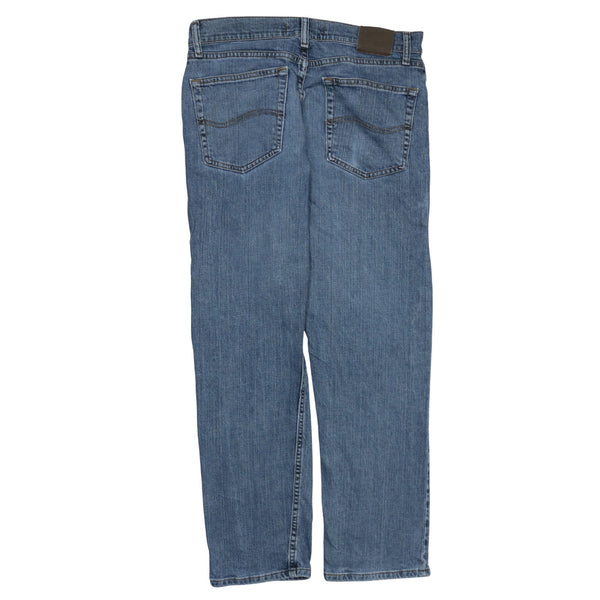 Lee 90's Regular Fit Straight Leg Baggy Jeans / Pants 32 Blue