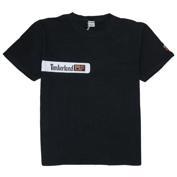 Timberland 90's Short Sleeves Crew Neck T Shirt XLarge Black
