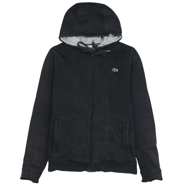 Lacoste 90's Sportswear Full Zip Up Hoodie Small Black