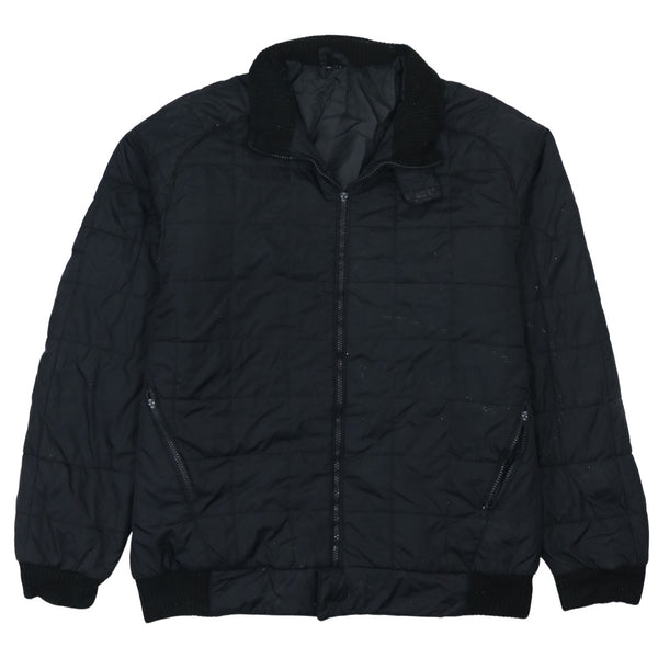 Puma 90's Lightweight Full Zip Up Windbreaker Large  Black