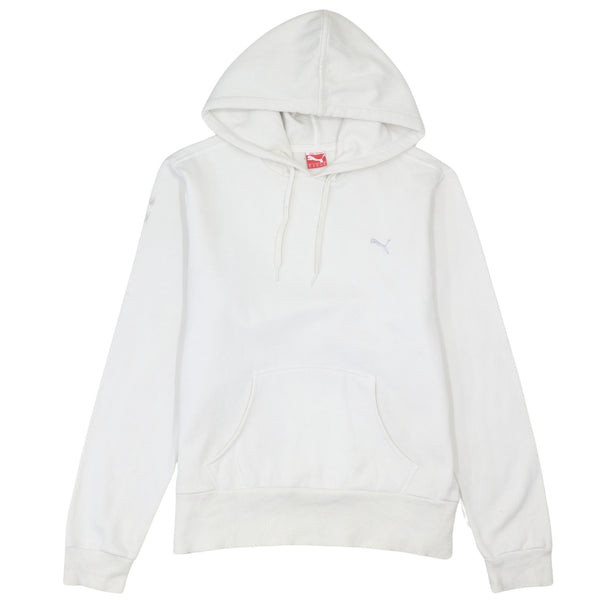 Puma 90's Lightweight Pullover Hoodie XLarge White