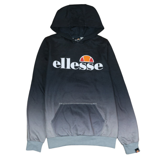 Ellesse Black Hoodie Women's Small Vintage Quality Authentic Style