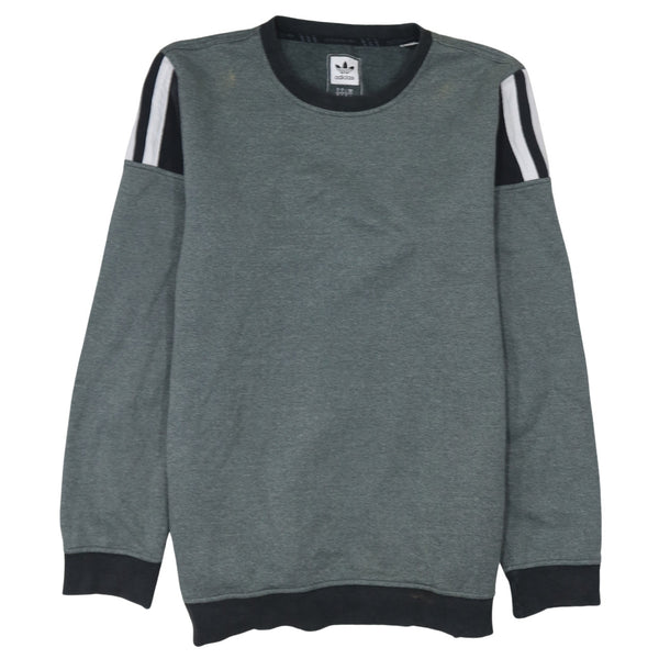 Adidas 90's Lightweight Crew Neck Sweatshirt Medium Grey