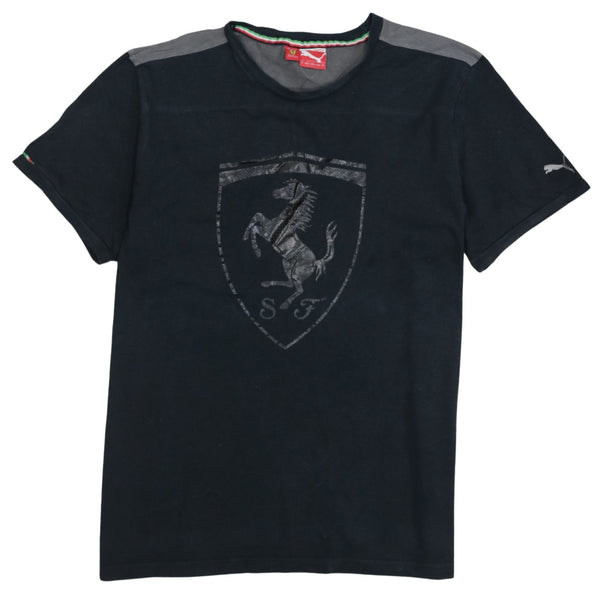Puma 90's Short Sleeves Crew Neck T Shirt XLarge Black