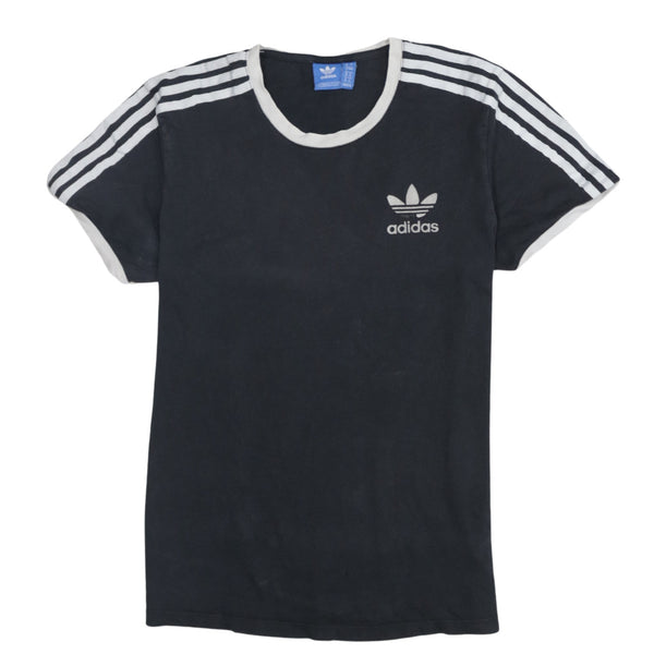 Adidas 90's Short Sleeves Crew Neck T Shirt Small  Black
