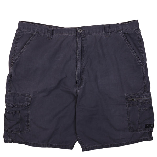 Wrangler Vintage Grey 90's Men's Cargo Shorts 42 Retro Style Pockets
