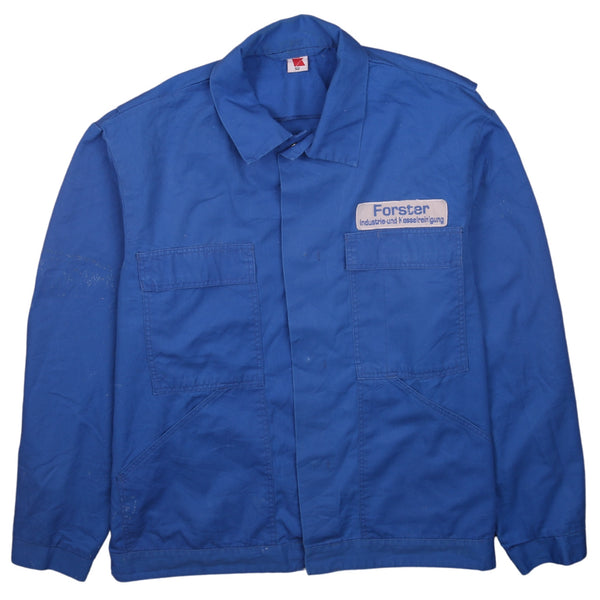 Vintage 90's Active Blue Windbreaker Men's XLarge Lightweight Zip Jacket