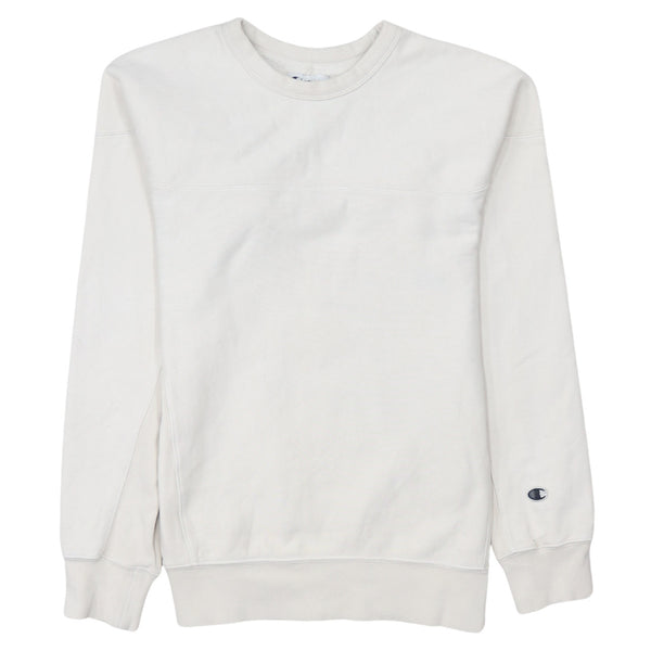 Champion 90's Lightweight Crew Neck Sweatshirt XSmall Beige Cream