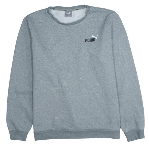 Puma 90's Lightweight Crew Neck Sweatshirt XLarge Grey