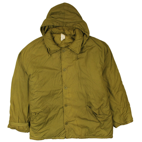 Active 90's Heavyweight Button Up Windbreaker XXXLarge (missing sizing label) Green