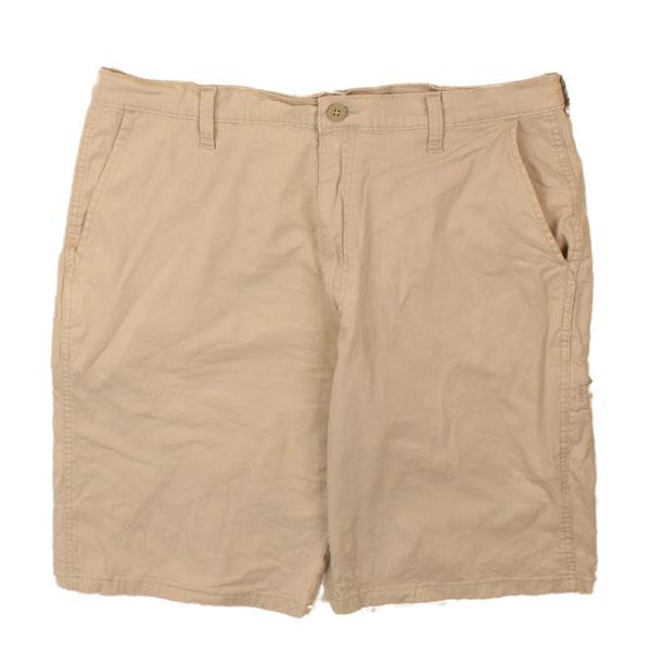 Vintage Wrangler 90's Men's Baggy Chino Shorts Beige Cream 36 Waist