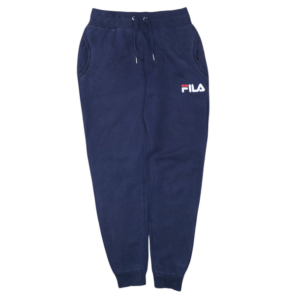 90's Fila Navy Blue Casual Joggers Sweatpants XSmall