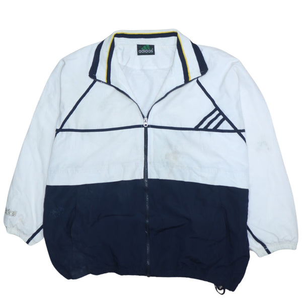Adidas 90's XL Lightweight Navy Blue Windbreaker Jacket