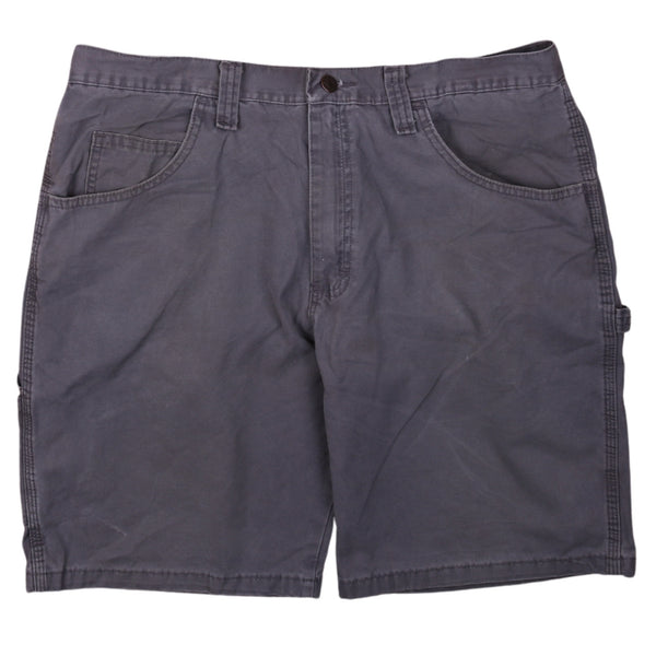 Vintage 90's Wrangler Baggy Chino Shorts Grey Men's 36 Waist