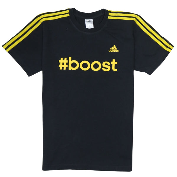 Adidas 90's Short Sleeves Crew Neck T Shirt Small Black
