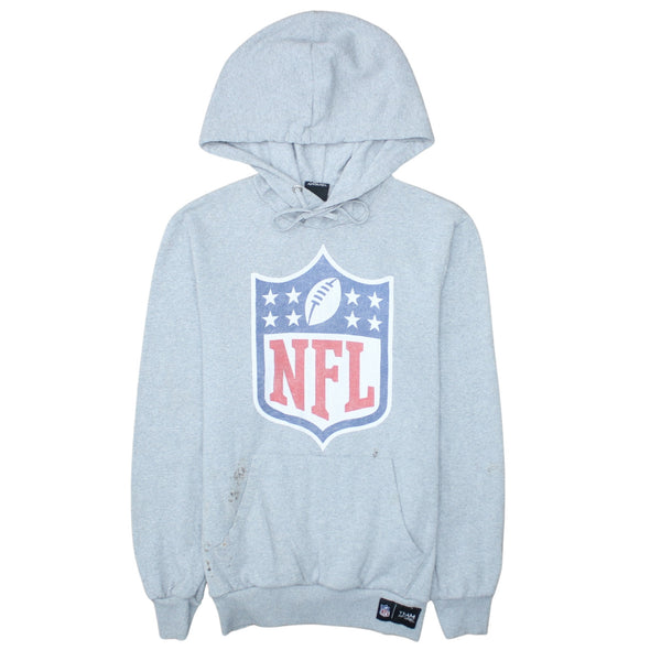 NFL 90's Spellout Pullover Hoodie XSmall  Grey