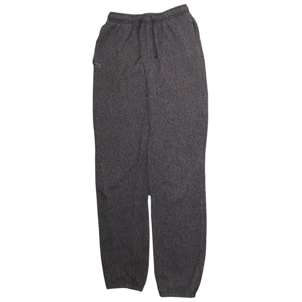 Lacoste 90's Vintage Women's 26 Elastic Drawstring Joggers Grey