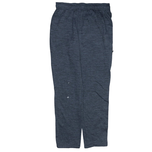 90's Retro Elastic Waistband Navy Blue Sweatpants Joggers 32