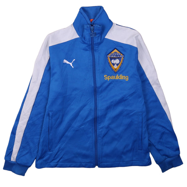 Puma 90's Full Zip Up Sweatshirt Large Blue